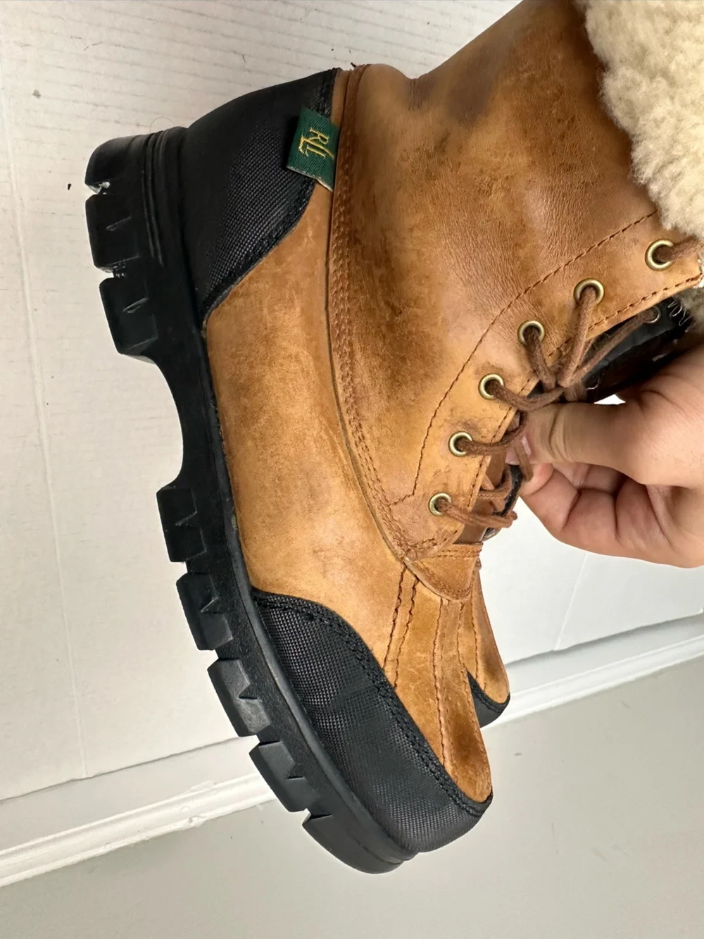 Ralph Lauren Quinta Winter Boots Size 7.5